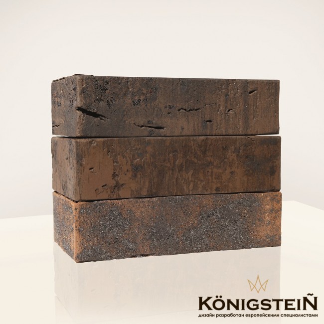 Кирпич полнотелый Мангейм Карбон 1НФ R60 (радиусный) Кирпич полнотелый Мангейм Карбон 1НФ R60 (радиусный)