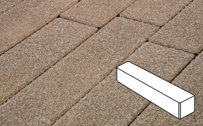 Готика Плитка тротуарная Готика Premium Gold, Ригель, №5, 360*80*80 мм