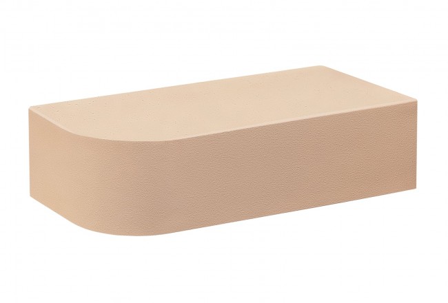 Кирпич полнотелый кирово чепецк лицевой 1НФ/300/100 R60 Лотос (радиусный)