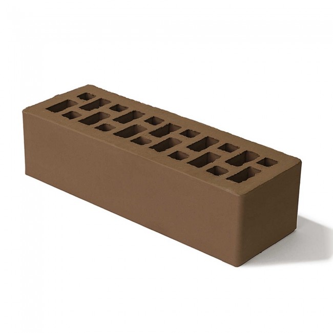 BRAER Облицовочный кирпич СВЕТЛО-КОРИЧНЕВЫЙ гладкий 0,7 NF BRAER Облицовочный кирпич СВЕТЛО-КОРИЧНЕВЫЙ гладкий 0,7 NF