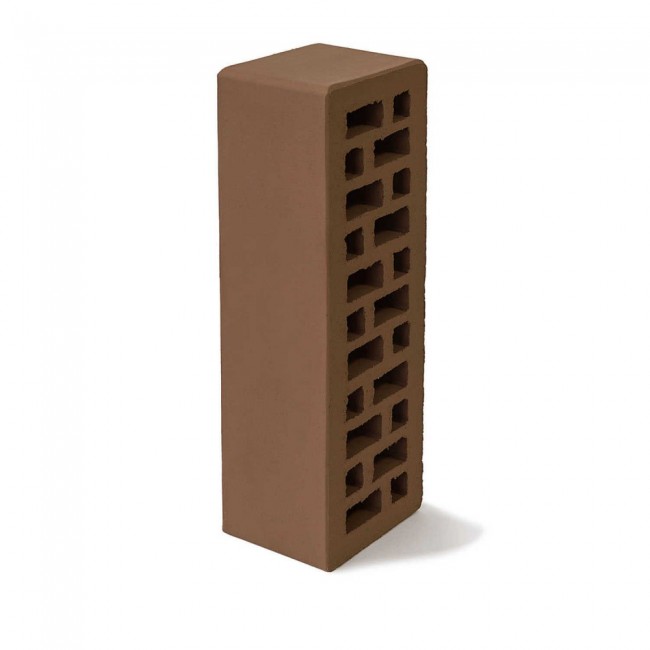 BRAER Облицовочный кирпич СВЕТЛО-КОРИЧНЕВЫЙ гладкий 0,7 NF BRAER Облицовочный кирпич СВЕТЛО-КОРИЧНЕВЫЙ гладкий 0,7 NF