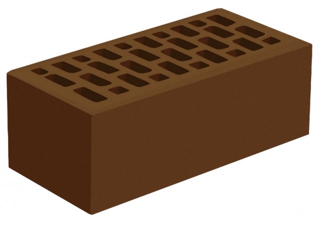 Голицынский кирпич полуторный лицевой коричневый Голицынский кирпич полуторный лицевой коричневый