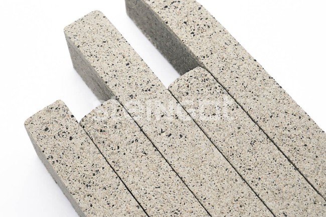 Steingot Ригельный кирпич "Bianco Nero" (частичный прокрас) 70 мм Steingot Ригельный кирпич "Bianco Nero" (частичный прокрас) 70 мм