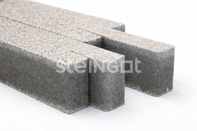 Steingot Ригельный кирпич "Bianco Nero" (частичный прокрас) 70 мм Steingot Ригельный кирпич "Bianco Nero" (частичный прокрас) 70 мм