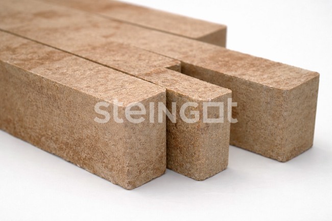 Steingot Ригельный кирпич "Травертин" (полный прокрас) 70 мм