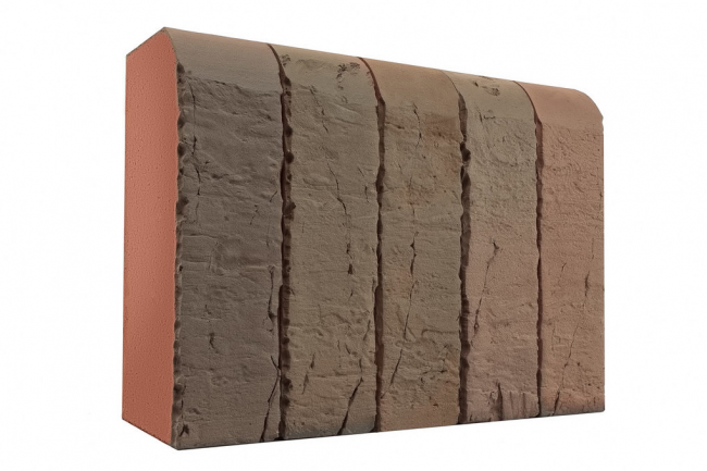 КС-КЕРАМИК Кирово-чепецкий кирпич М-300 Аренберг R60 кора дерева (радиусный) КС-КЕРАМИК Кирово-чепецкий кирпич М-300 Аренберг R60 кора дерева (радиусный)