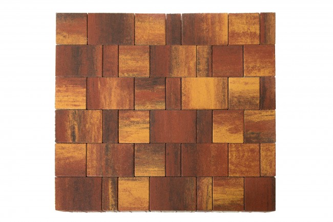 BRAER Тротуарная плитка Старый город Ландхаус color mix мальва 80 BRAER Тротуарная плитка Старый город Ландхаус color mix мальва 80