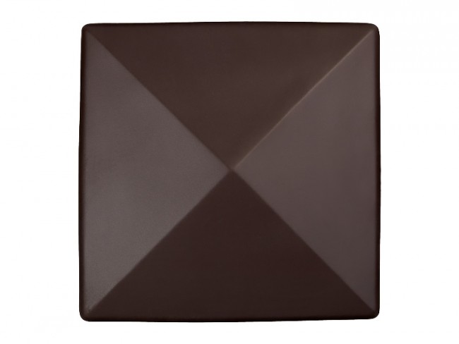 ОСМиБТ Колпак заборный коричневый 460*460*100 ОСМиБТ Колпак заборный коричневый 460*460*100