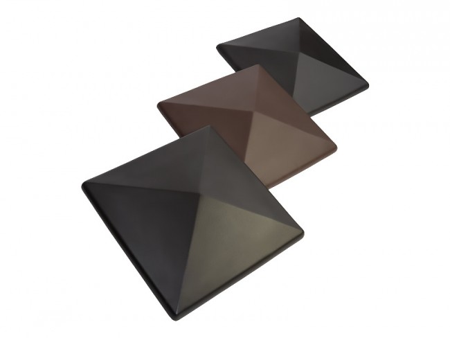 ОСМиБТ Колпак заборный коричневый 460*460*100 ОСМиБТ Колпак заборный коричневый 460*460*100