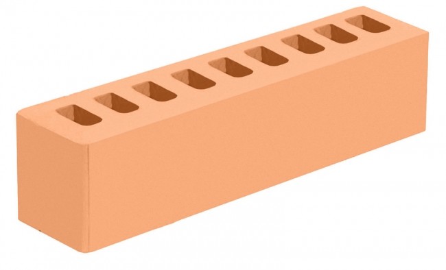 Голицынский кирпич половинка лицевой солома Голицынский кирпич половинка лицевой солома