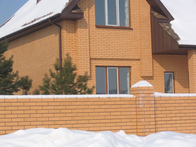 Голицынский кирпич половинка лицевой солома Голицынский кирпич половинка лицевой солома