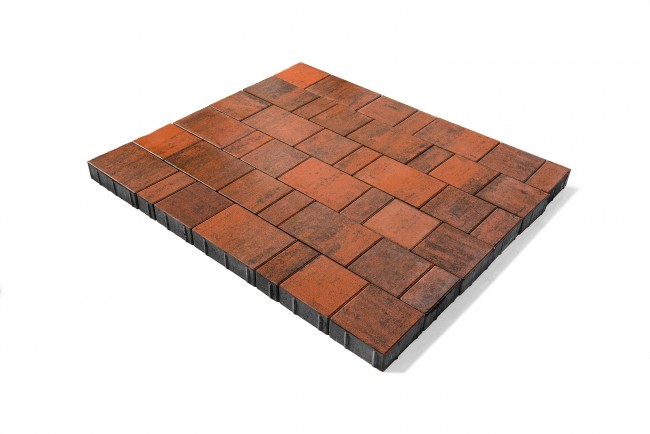 BRAER Тротуарная плитка Старый город Ландхаус, Color Mix Техас, 80 мм BRAER Тротуарная плитка Старый город Ландхаус, Color Mix Техас, 80 мм