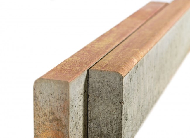 BRAER Бордюр тротуарный БР100.20.8 color mix тип 10 рассвет