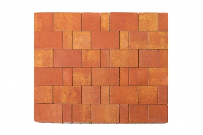 BRAER Тротуарная плитка Старый город Ландхаус, Color Mix Рассвет, 80 мм BRAER Тротуарная плитка Старый город Ландхаус, Color Mix Рассвет, 80 мм