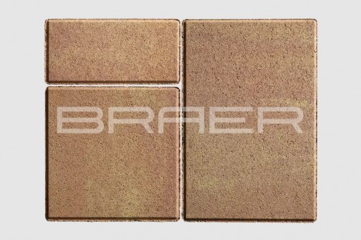 Тротуарная плитка Старый город Ландхаус, Color Mix Рассвет, 80 мм