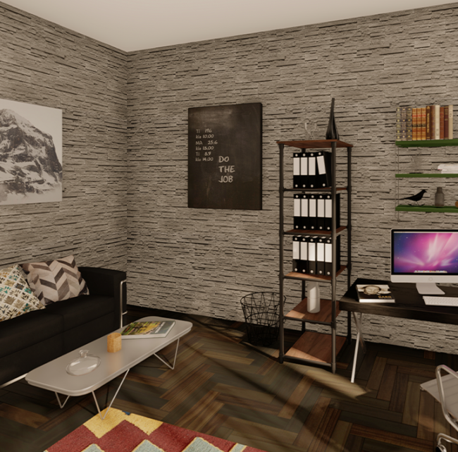 White Hills Гипсовая плитка Айлэнд А180-80 White Hills Гипсовая плитка Айлэнд А180-80