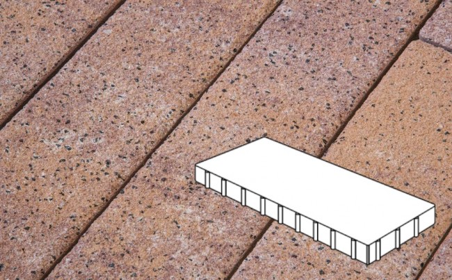 Готика Плитка тротуарная Готика Natur FERRO, Плита, Терракота, 900*300*80 мм