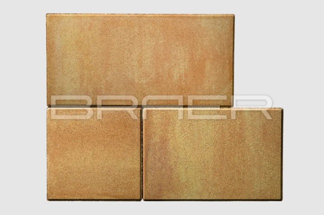 BRAER Тротуарная плитка Триада color mix сахара