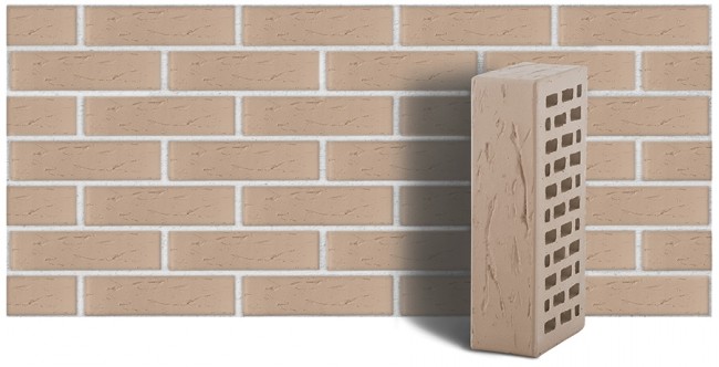 ЛСР кирпич лицевой светло-серый рустик ЛСР кирпич лицевой светло-серый рустик