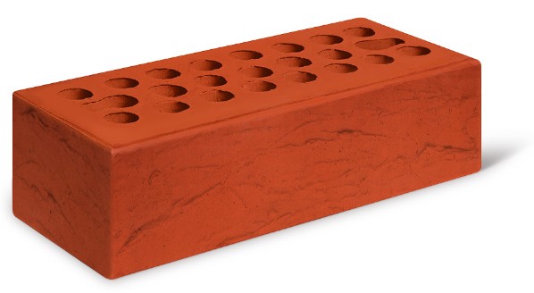 КЕРМА кирпич облицовочный красный рустик 0,7 НФ M175 F75 КЕРМА кирпич облицовочный красный рустик 0,7 НФ M175 F75