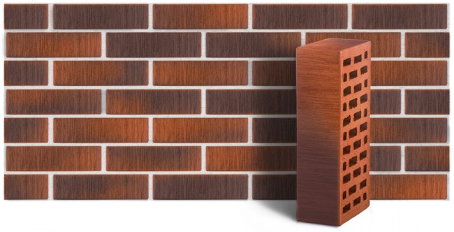 ЛСР кирпич лицевой красный флэш тростник ЛСР кирпич лицевой красный флэш тростник