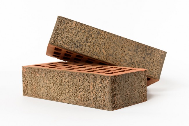 Кирпич лицевой MATTONE латерра 1 нф пустотелый графит