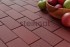 Steingot Тротуарная плитка Прямоугольник 200*100*40 Темно-красный (верхний прокрас, минифаска)