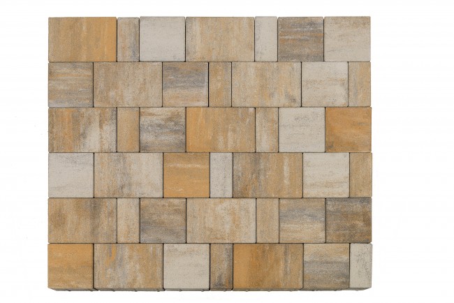 BRAER Тротуарная плитка Старый город Ландхаус, Color Mix Песчаник, 80 мм