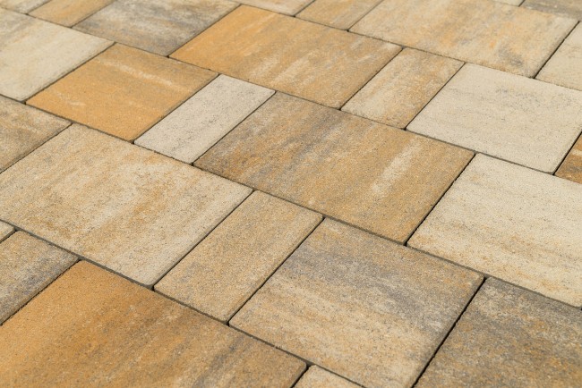 BRAER Тротуарная плитка Старый город Ландхаус, Color Mix Песчаник, 80 мм