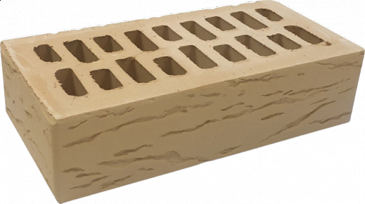 Брянский облицовочный кирпич светлый одинарный рельефный Брянский облицовочный кирпич светлый одинарный рельефный