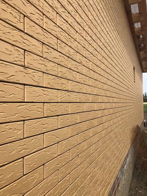 Брянский облицовочный кирпич светлый одинарный рельефный Брянский облицовочный кирпич светлый одинарный рельефный