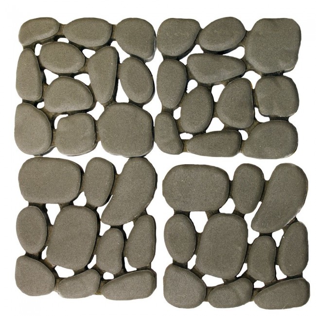 BRAER Тротуарная плитка "Грин Галет" серый BRAER Тротуарная плитка "Грин Галет" серый