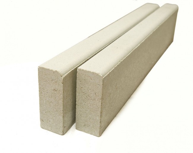 BRAER Бордюр тротуарный БР100.20.8 белый BRAER Бордюр тротуарный БР100.20.8 белый