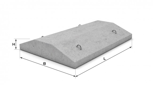 Подушки фундаментные ФЛ 24.12-3 Подушки фундаментные ФЛ 24.12-3