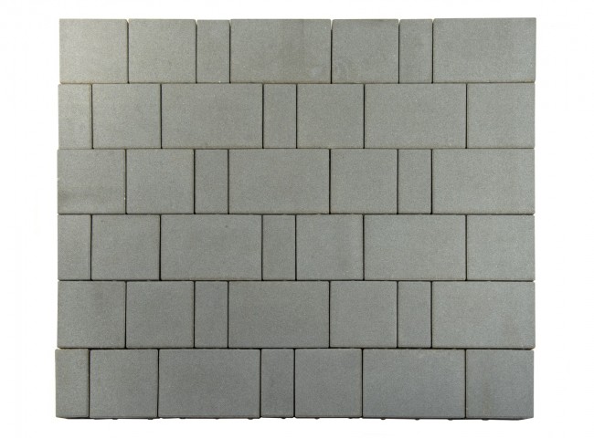 BRAER Тротуарная плитка Старый город Ландхаус, Серый, 80 мм
