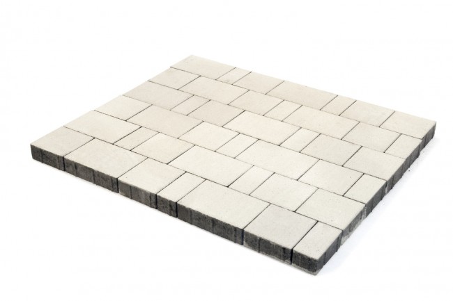 BRAER Тротуарная плитка Старый город Ландхаус, Белый, 60 мм