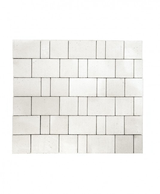 BRAER Тротуарная плитка Старый город Ландхаус, Белый, 60 мм