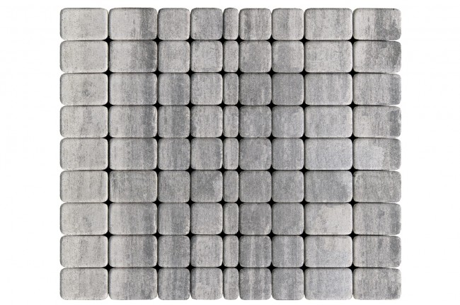 BRAER Тротуарная плитка Классико color mix туман