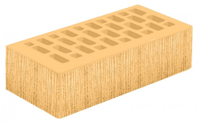 Голицынский кирпич одинарный лицевой янтарь  береста