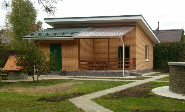 Голицынский кирпич одинарный лицевой янтарь  береста