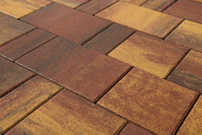 BRAER Тротуарная плитка Старый город Ландхаус, Color Mix Мальва, 60 мм