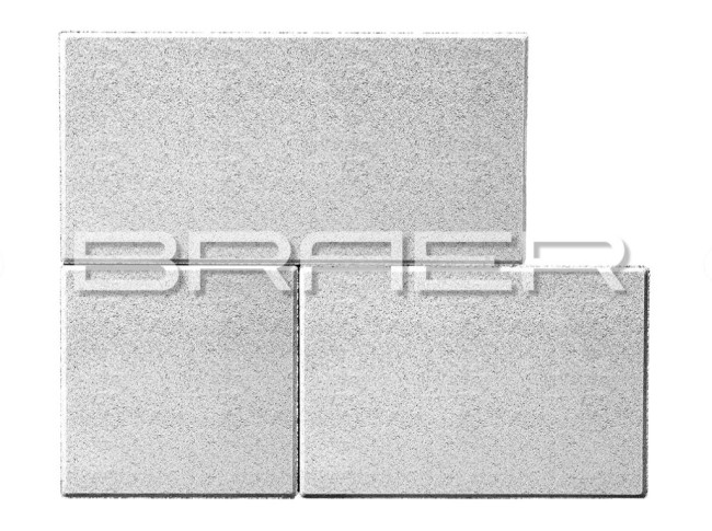 BRAER Тротуарная плитка Триада, Белый, 60 мм