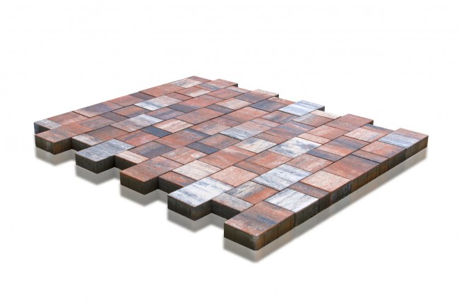 BRAER Тротуарная плитка Старый город Ландхаус, Color Mix Койот, 80 мм BRAER Тротуарная плитка Старый город Ландхаус, Color Mix Койот, 80 мм