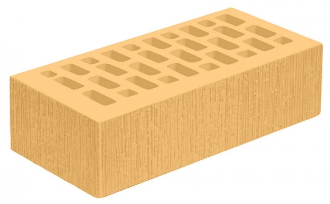 Голицынский кирпич одинарный лицевой янтарь  береста-2