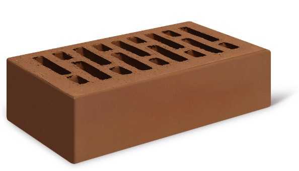СТРОМА кирпич облицовочный керамический терракот гладкий 1 НФ M175 F100
