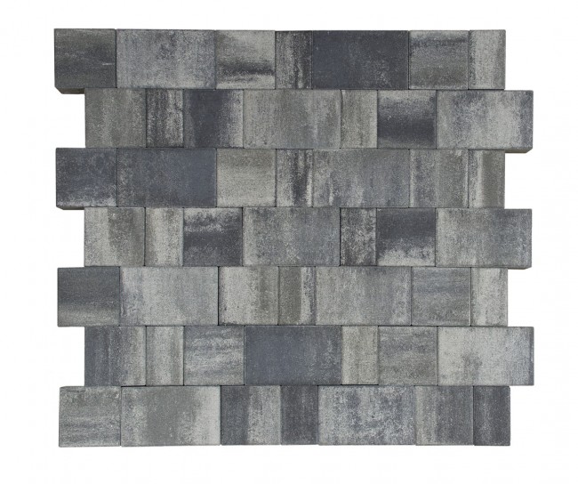 BRAER Тротуарная плитка Старый город Ландхаус, Color Mix Вечер, 80 мм BRAER Тротуарная плитка Старый город Ландхаус, Color Mix Вечер, 80 мм