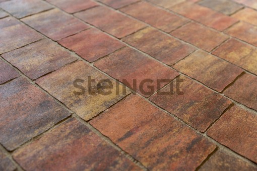 Тротуарная плитка Старый город "Терракота"