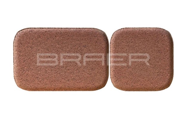 BRAER Тротуарная плитка Классико Дуо, Винный, 40 мм