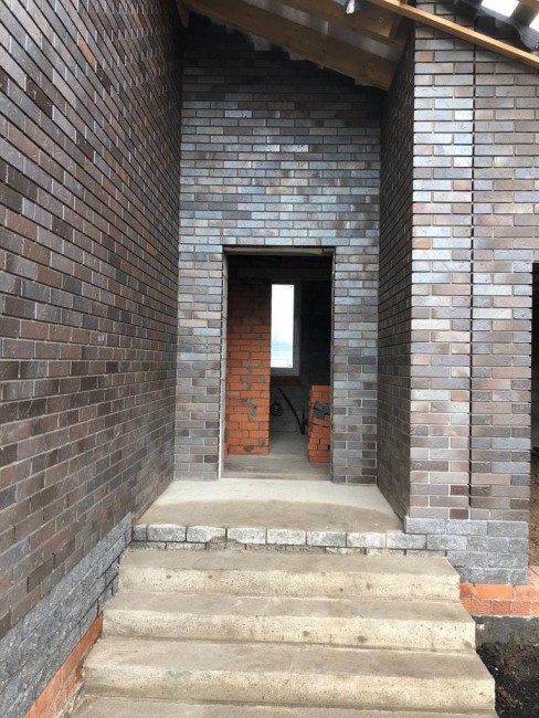 Магма Кирпич керамический Флеш Сланец Графит ЕВРОФОРМА Магма Кирпич керамический Флеш Сланец Графит ЕВРОФОРМА