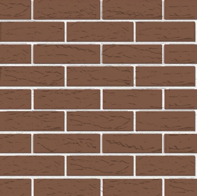 Голицынский кирпич одинарный лицевой темно - терракотовый рустик Голицынский кирпич одинарный лицевой темно - терракотовый рустик